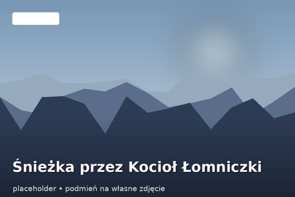 sniezka kociol lomniczki